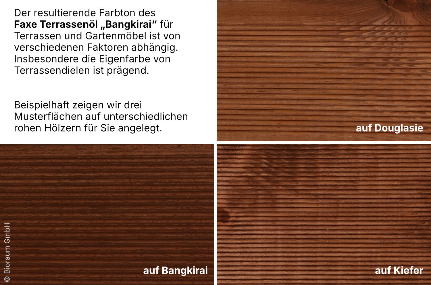 Terrassen Sparset - Bangkirai