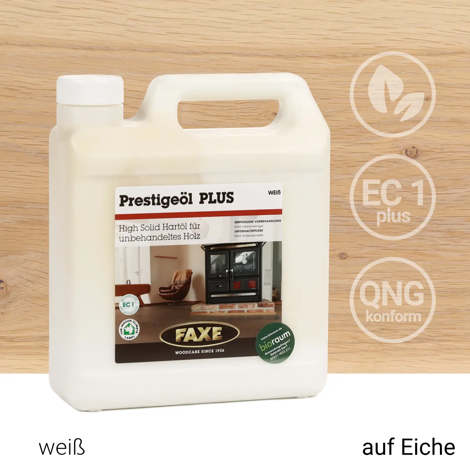 Prestige Öl Plus Weiß 1 l
