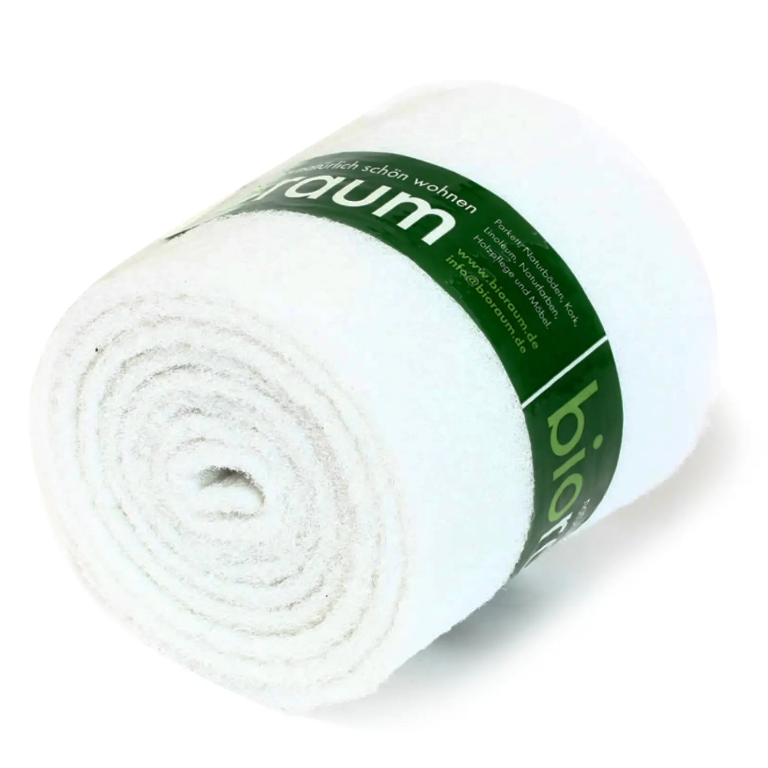 Weißes Polierpad (Rollenware) 5 Meter
