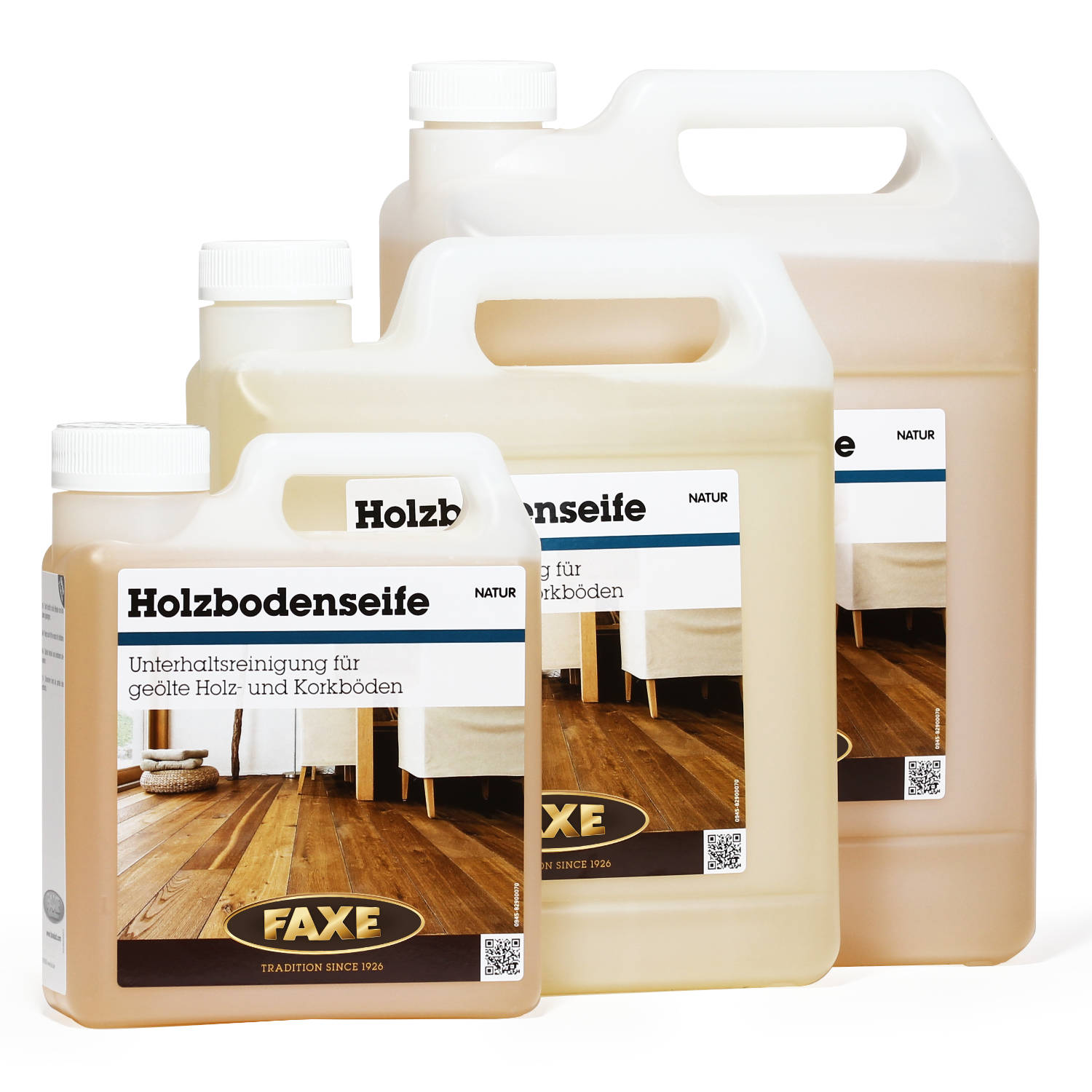 Holzbodenseife Natur 1 l