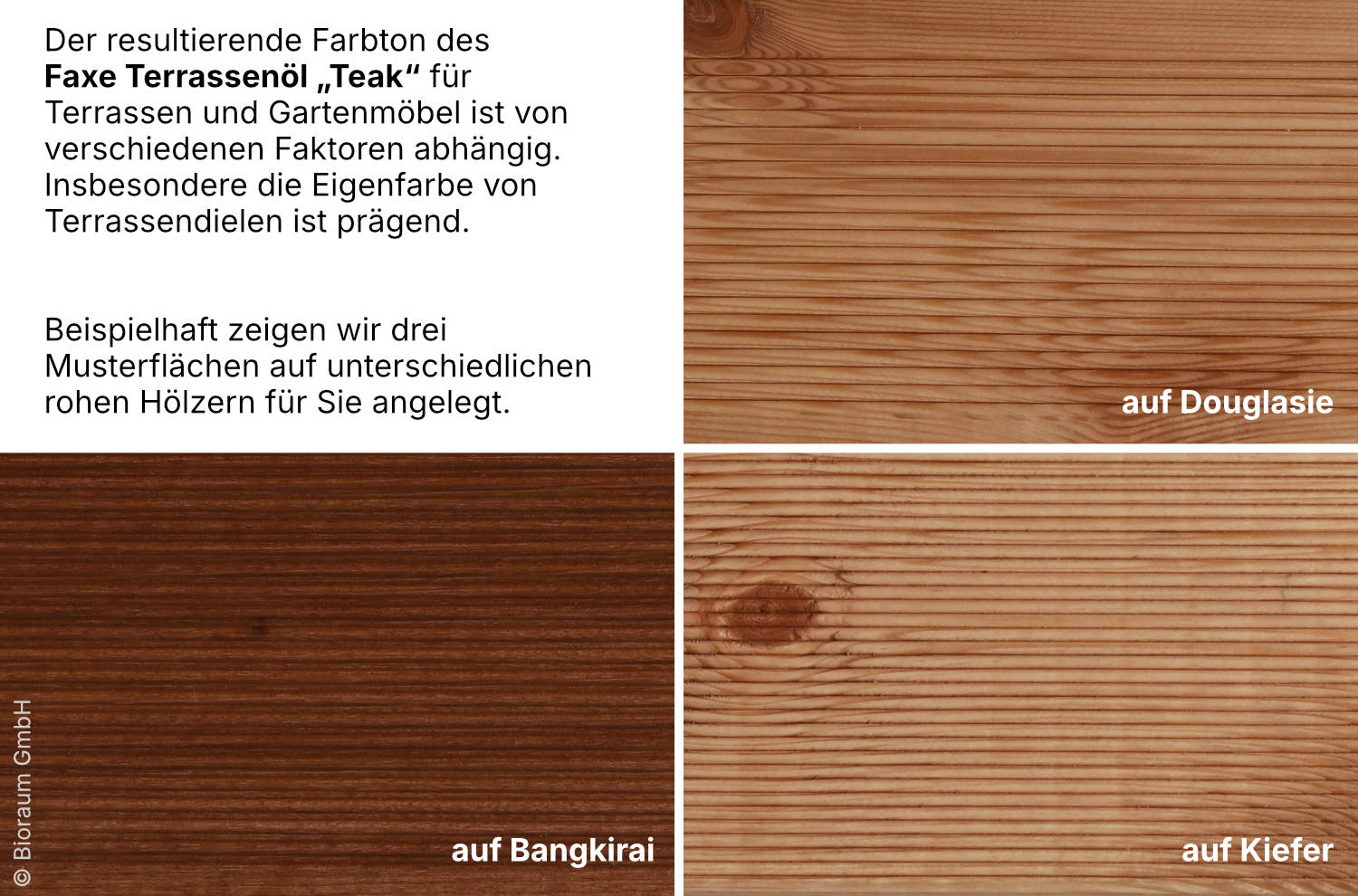 Terrassen Sparset - Teak