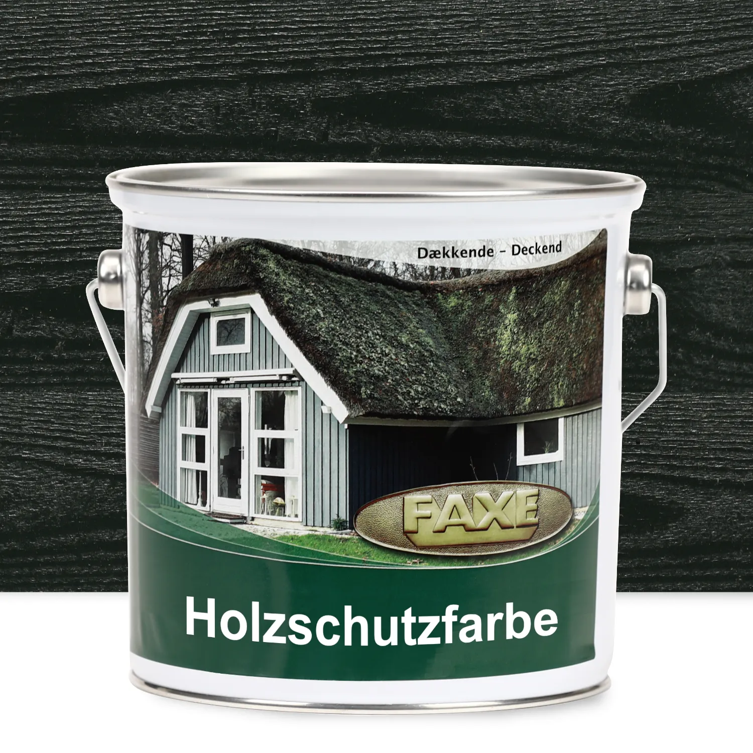 Holzschutzfarbe Waldgrün 2,5 l