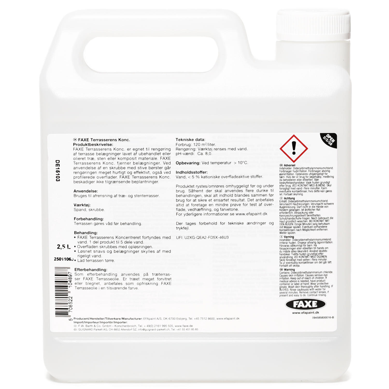 Terrassenreiniger 1 l