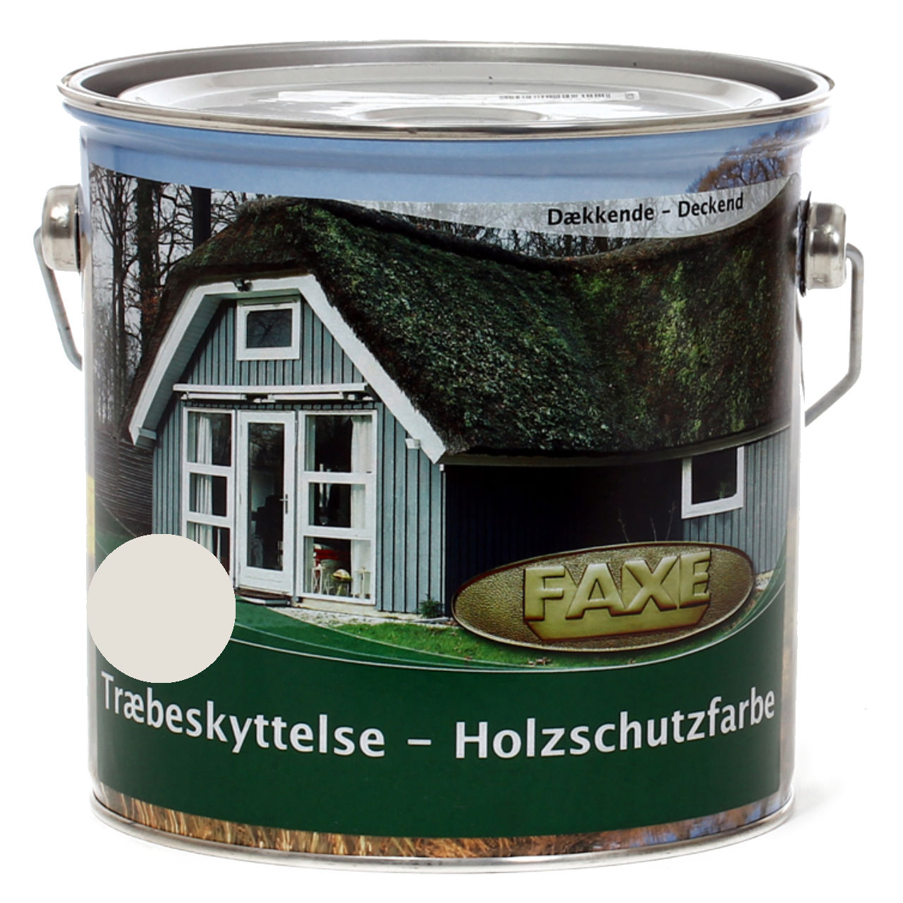 Holzschutzfarbe RAL 9010 2,5 l
