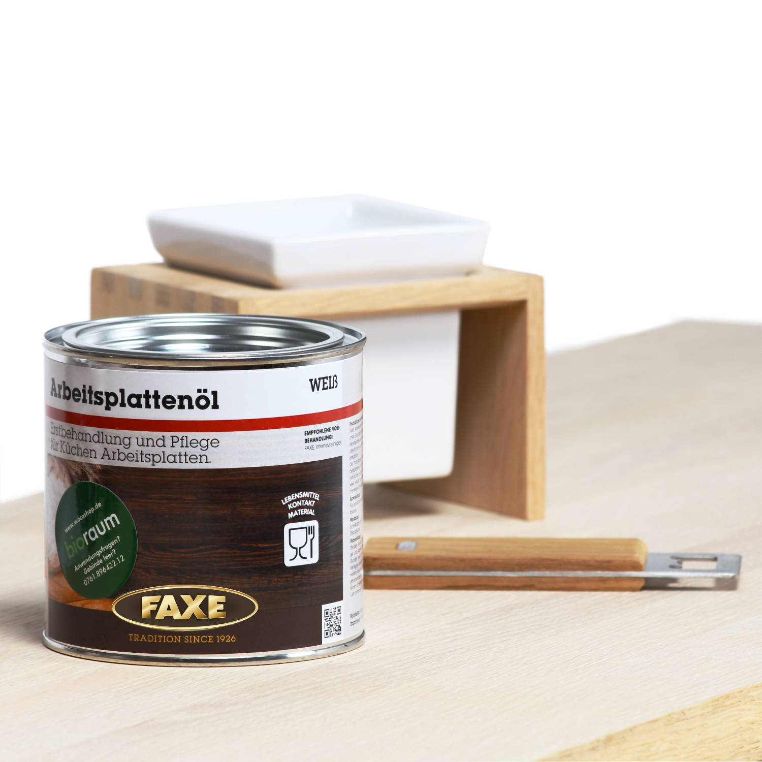 Arbeitsplattenöl Weiß 0,75 l