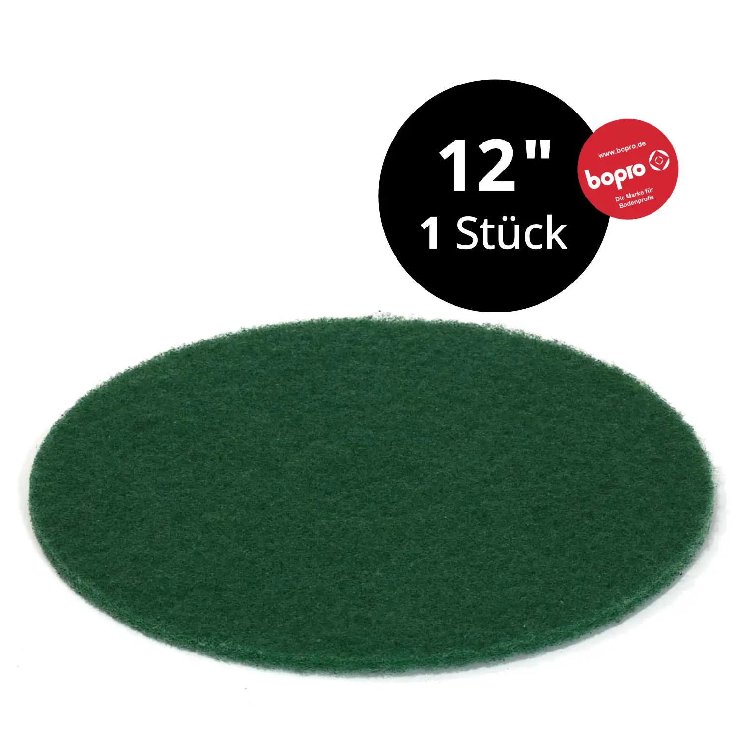 Grünes Normal-Massierpad 12 Zoll, 1 Stk