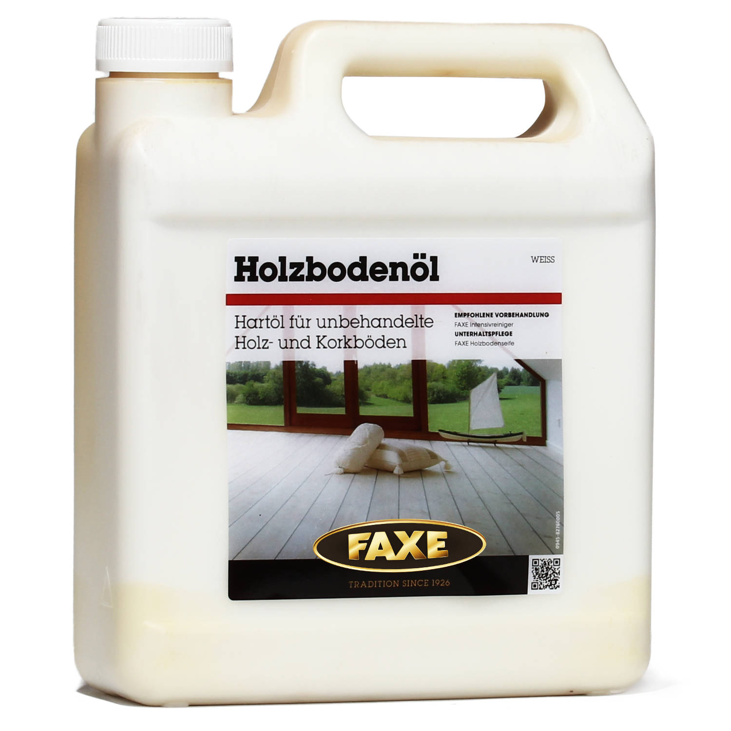 Holzbodenöl Weiß 2,5 l