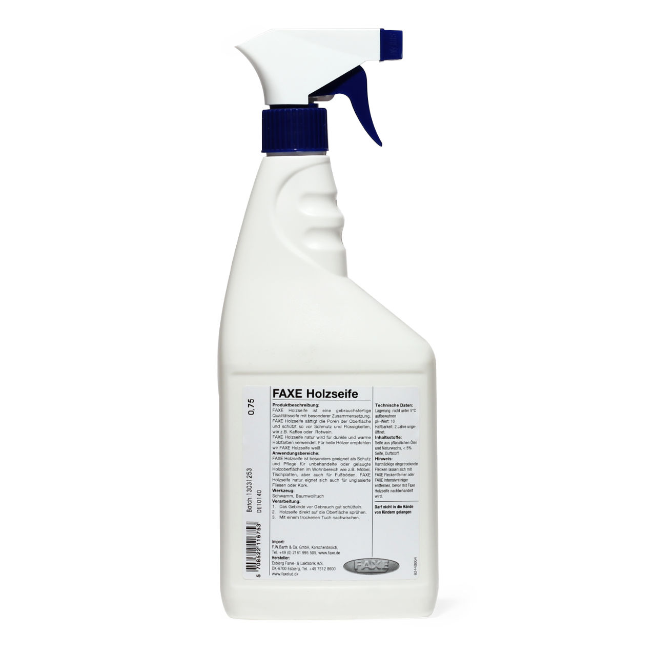 Holzseife Natur 0,75 l Sprühflasche