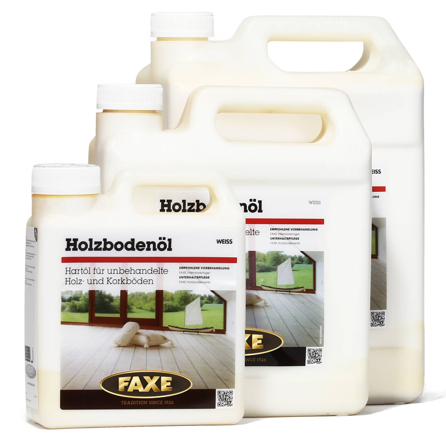 Holzbodenöl Weiß 2,5 l
