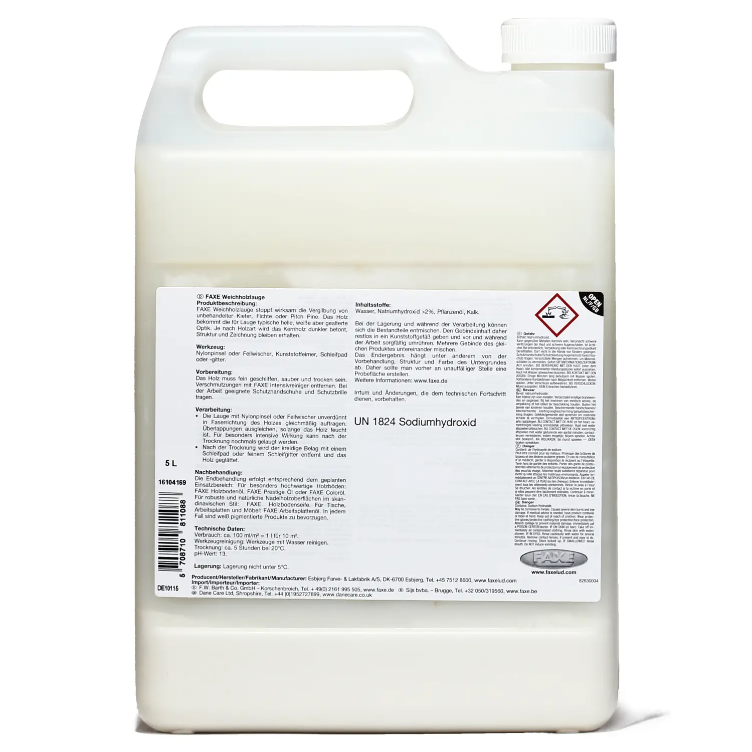 Weichholzlauge 2,5 l
