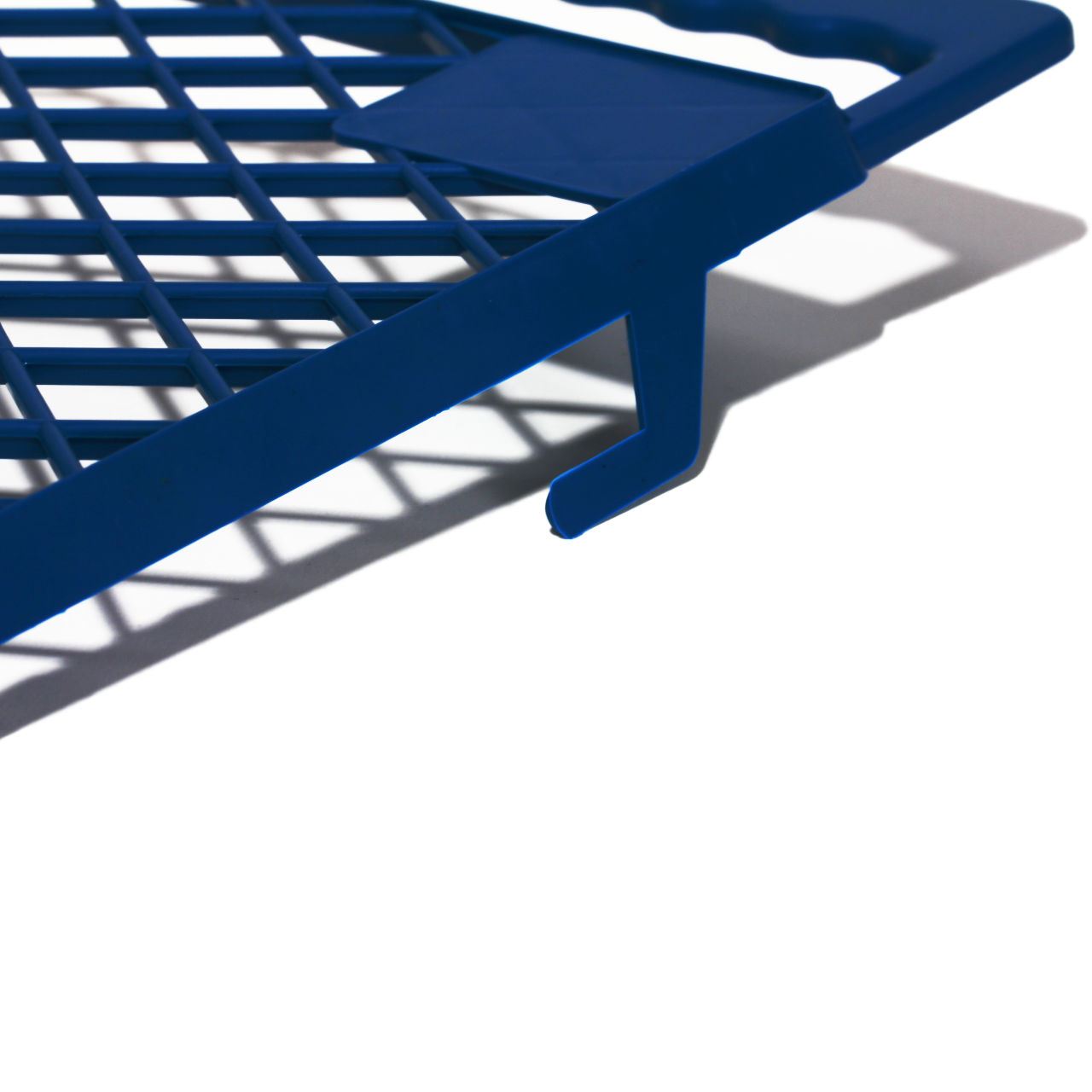 Abstreifgitter Kunststoff, blau, 220 mm x 260 mm
