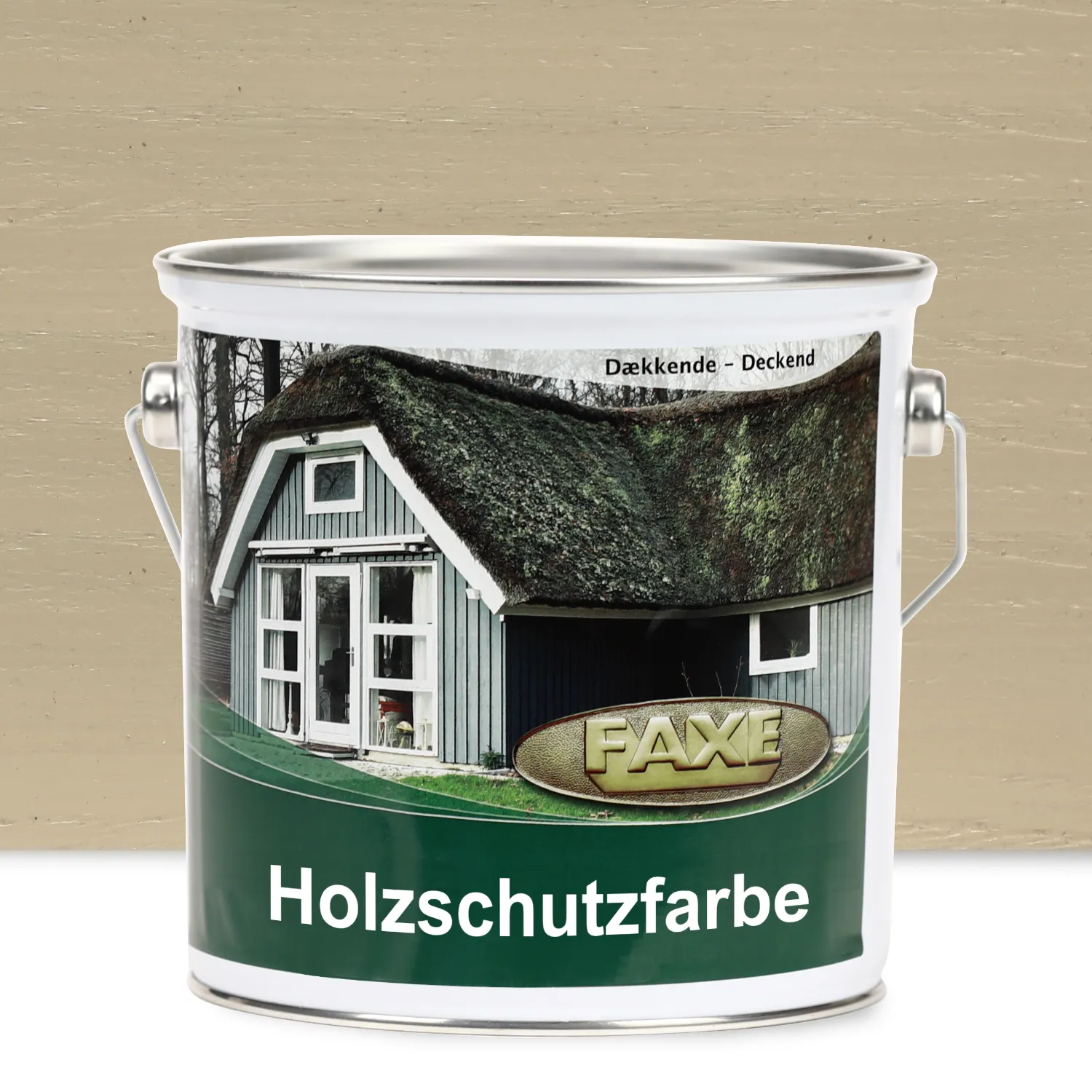 Holzschutzfarbe Khaki 2,5 l