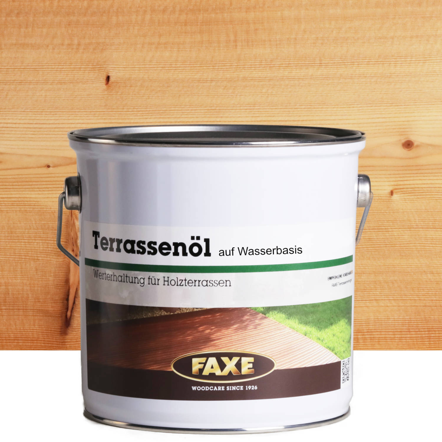 Terrassenöl auf Wasserbasis Natur 2,5 l